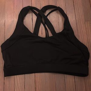 Sports bra, black, women’s small